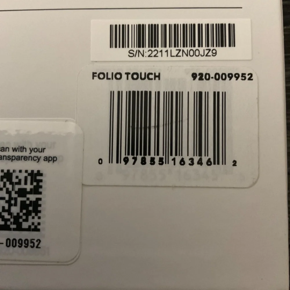 Logitech Folio Touch Keyboard Folio for iPad Air 10.9